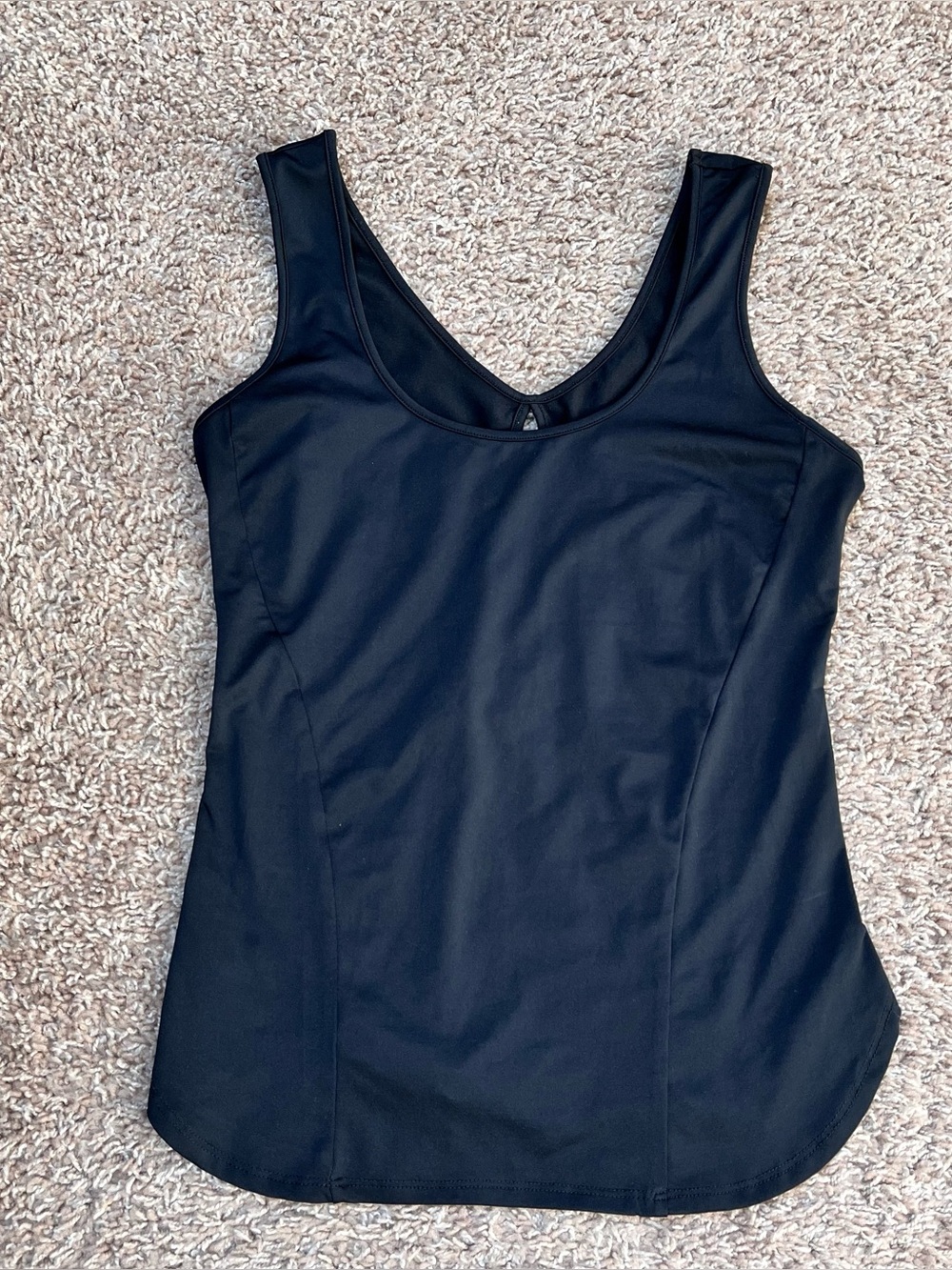 BuffBunny Earth Keyhole Back Tank Top